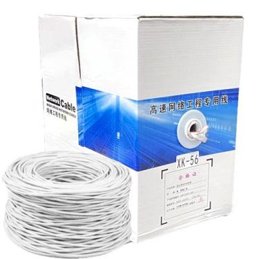 Imagem de Cabo De Rede Internet 305 Metros Cat5e 4 Pares Cftv Utp Lan - Xway, Br