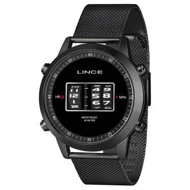 Imagem de Relógio LINCE masculino digital preto MDNH220L46 P1PX
