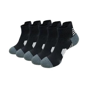Imagem de Meias Esportivas Antiderrapantes De Secagem Rápida Para Homens E Mulhe