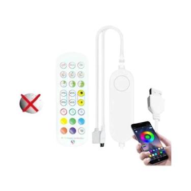 Imagem de Controlador De Fita LED RGB USB Bluetooth WIFI Com Controle Remoto IR 