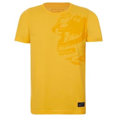 Imagem de Camiseta Helmet Assinatura Ayrton Senna-Masculino