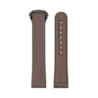 Imagem de Pulseira De Borracha Fluorada Unissex De 20mm Com Liberação Rápida Par