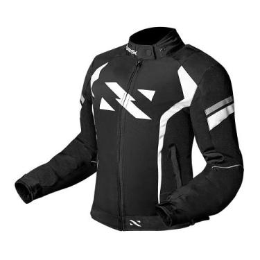 Imagem de Jaqueta Norisk Feminina Tornado Preto e Branco Cor:Preto+BrancoTamanho