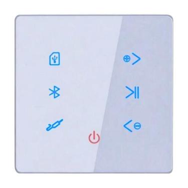 Imagem de Amplificador Bluetooth De Parede Para Som Ambiente 4 Canais Bivolt Tou