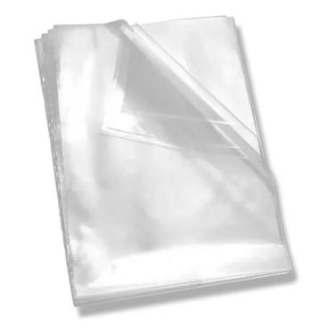 Imagem de Saco Plástico Cristal Transparente Reforçado Embalagem 35x45 - Congrat