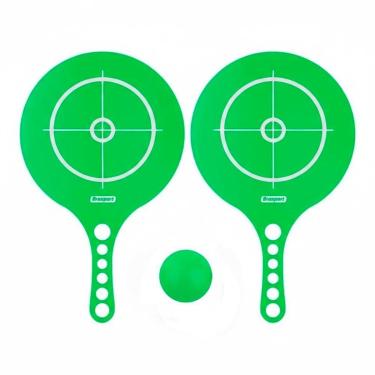 Imagem de Kit Jogo Frescobol 2 Raquetes 1 Bola Tênis de Praia-Unissex