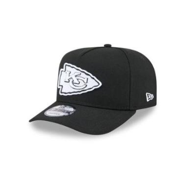 Imagem de BONE NEW ERA 9FIFTY A-FRAME SNAPBACK KANSAS CITY CHIEFS NFL PRETO-Masculino