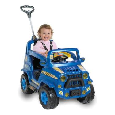 Imagem de Calesita Diipi Rosa 1028: Carrinho de Passeio e Motoca 2 em 1 para Cri
