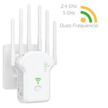 Imagem de Roteador Dual Band 2.4G/5G 1200 Mbps para Casa e Escritório - Repetido
