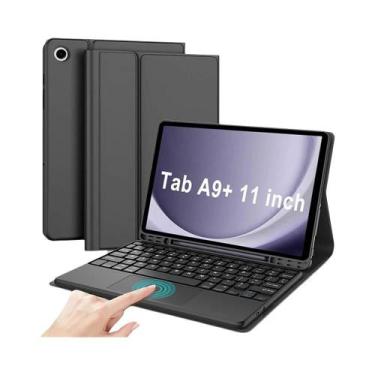 Imagem de Capa Com Teclado Bluetooth Para Samsung Galaxy Tab A9 plus De 11 Poleg