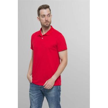 Imagem de Camiseta Polo Masculina Vermelha - Conforto e Estilo - Cortesul, GG