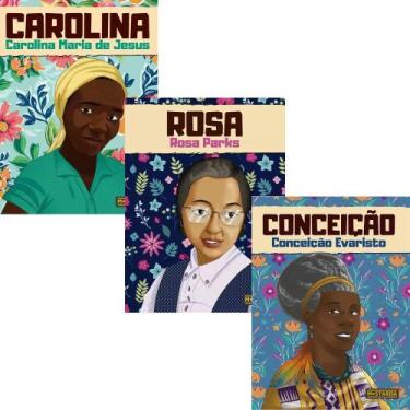 Imagem de Coleção Mulheres Black Power (Carolina Maria de Jesus + Rosa Parks + C