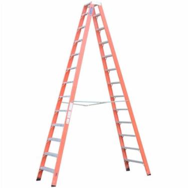 Imagem de Escada Tesoura Fibra de Vidro 4,40 Metros - ES000026 - COGUMELO