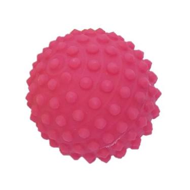 Imagem de Brinquedo Jaraguá Pet Bola Cravo 55mm - para Cachorro, Vermelho