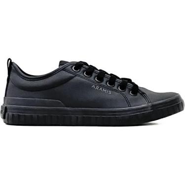 Imagem de Tênis Aramis Deep Leather All Black Masculino, 40