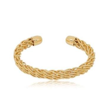 Imagem de Bracelete entrelaçados - usejosephina, Dourado