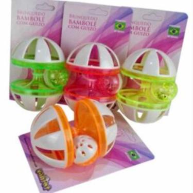 Imagem de Brinquedo Interativo Para Gatos Bambolê com Guizo - Yan Pet