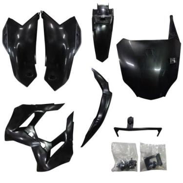 Imagem de Kit Plastico Carenagem CRF 230 2021 AMX F21 Rider C/ Adesivo - Império
