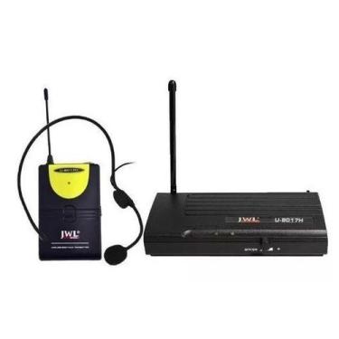 Imagem de Microfone sem fio JWL UHF  U-8017H - HEADSET 