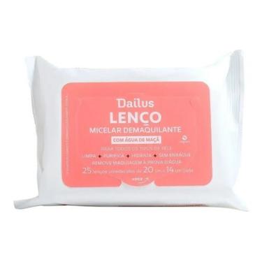 Imagem de Lenço Micelar Demaquilante Dailus Vegano 25 Unid Original