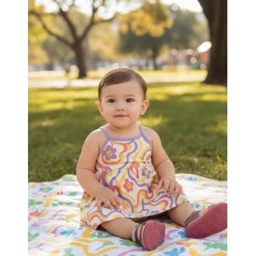 Imagem de Vestido Bebê Menina Em Malha Algodão Brandili, Modelo 01, P