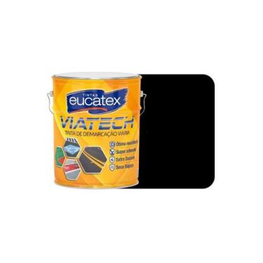 Imagem de Tinta Viária Eucatex 18L Resistência Para Sinalização, Preto