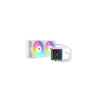Imagem de Water Cooler MACH1 EXTREME, ARGB, 240mm, Efeito Espelho Infinito, AMD e Intel, Branco - ICEMIRROR240WH