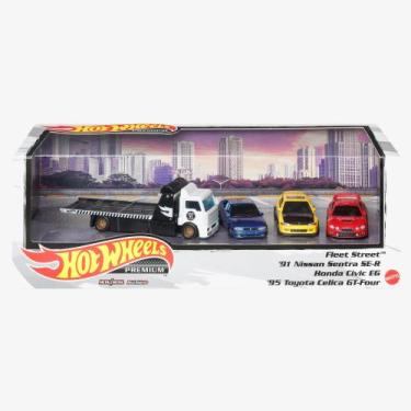 Imagem de Set Hot Wheels Premium Transport Coleção Original 1magnus