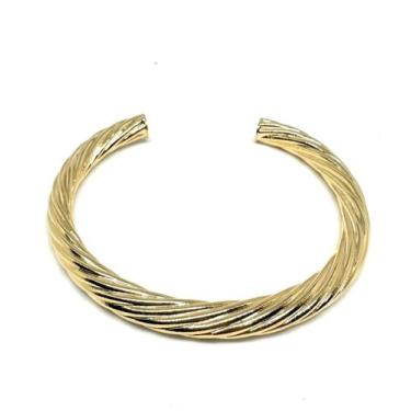 Imagem de Bracelete Cano Torcido - Banho Ouro18k ou Platina - ColorFull Acessóri