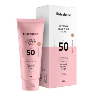 Imagem de Protetor Solar Hidrabene CC Cream Facial Fps 50, 40g