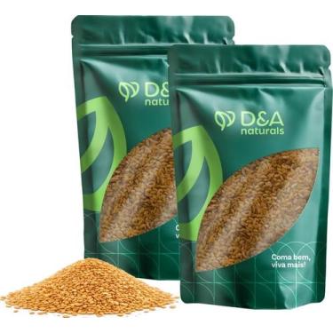 Imagem de Linhaça Dourada 2Kg - D&A Naturals