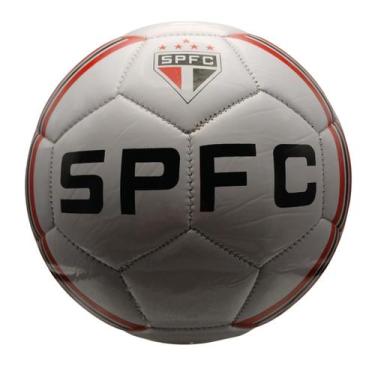 Imagem de Bola De Futebol São Paulo FC Em material sintético Tamanho 5