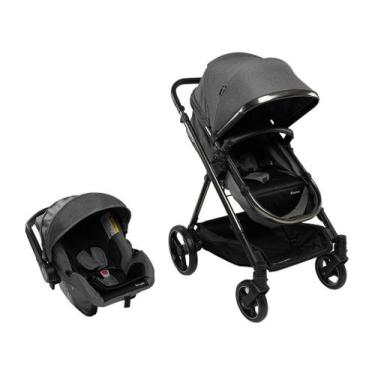 Imagem de Carrinho de Bebê Travel System Duo Discover Black Safety 1st, Preto