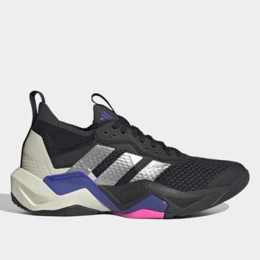 Imagem de Tênis Adidas Rapidmove Adv 2 Trainer Masculino, Preto, Cinza, 43