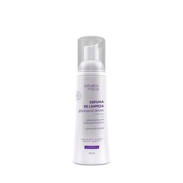Imagem de Espuma de Limpeza Glycoacid Detox Extratos 100ml - Extratos da Terra