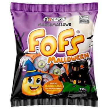 Imagem de Marshmallow Halloween Olhos Malloween Florestal 250g - Boavistense