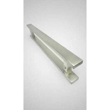 Imagem de Puxador Porta Pivotante Inox Escovado 60cm - Congratulations Store