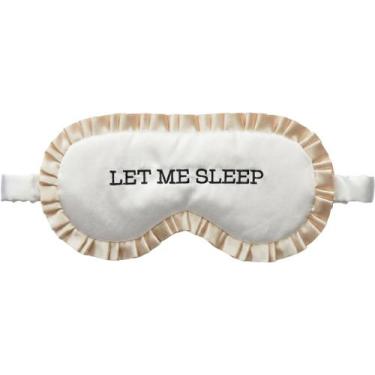 Imagem de Máscara de Dormir Funky Junque de Satén Beige Ajustable