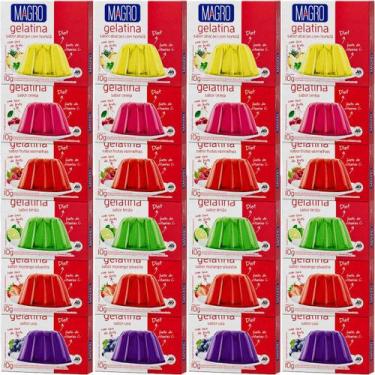 Imagem de Kit com 24 Unidades de Gelatina Magro com Sucralose Sabores Variados 1
