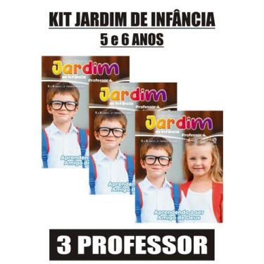 Imagem de KIT 3 REVISTAS EBD JARDIM DE INFÂNCIA (5 e 6 Anos) CPAD - PROFESSOR