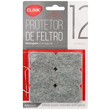 Imagem de Kit 12 Feltro Adesivo Protetor De Móveis Pé De Sofá Cadeira e Mesa