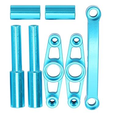 Imagem de Kit de articulação de direção RC, kit de articulação de direção de alumínio RC altamente preciso para carro de controle remoto Tamiya TT01