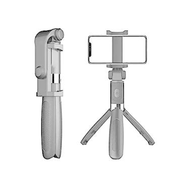 Imagem de MINI TRIPÉ EXTENSÍVEL COM BASTÃO PAU DE SELFIE E CONTROLE BLUETOOTH