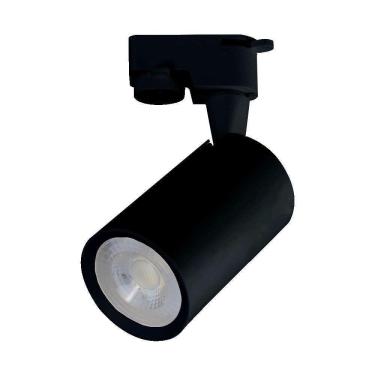 Imagem de Spot Para Trilho Lâmpada Mr16 Gu10 Preto 50W Bivolt Blumenau