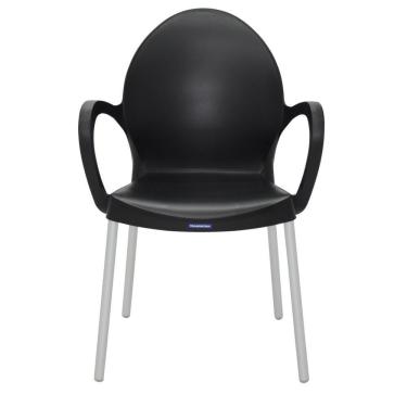 Imagem de Cadeira Tramontina Polipropileno Pernas Alumínio Anodizado