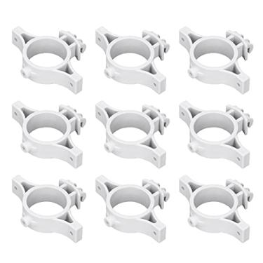 Imagem de Isoladores de cerca el¨¦trica de 50 pe?as,isoladores de haste de terminal de cerca el¨¦trica de pulso com sistema de grade de diametro de furo de 1,3 pol para pecu¨¢ria(Gray), Isoladores de cerca e