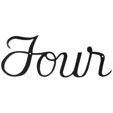 Imagem de Montague Metal Products Número de casa grande, quatro