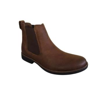 Imagem de Botina Casual Masculina Chelsea Couro Free Way Gard