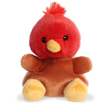 Imagem de Aurora Adorable Palm Pals Aspen Turkey Stuffed Animal - Pocket-Sized Fun - On-The-Go Play - Brown 5 Inches