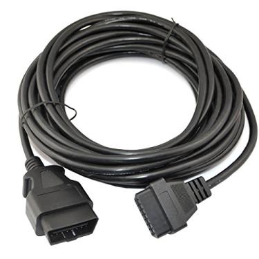 Imagem de Extensor de diagnóstico de cabo de extensão macho para fêmea para carro de 16 pinos OBD2 OBDII 10 m da iKEGOL